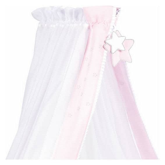 Maison Nougatine Hemelbed met roze engel