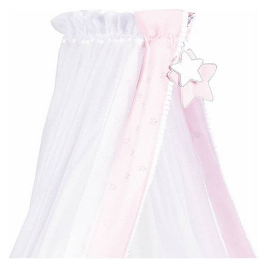 Maison Nougatine Hemelbed met roze engel