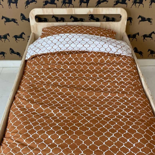 Witlof for Kids Tuck-Inn dekbedovertrek 140x200 (1-persoons) Once Upon a Dream Hazel Brown