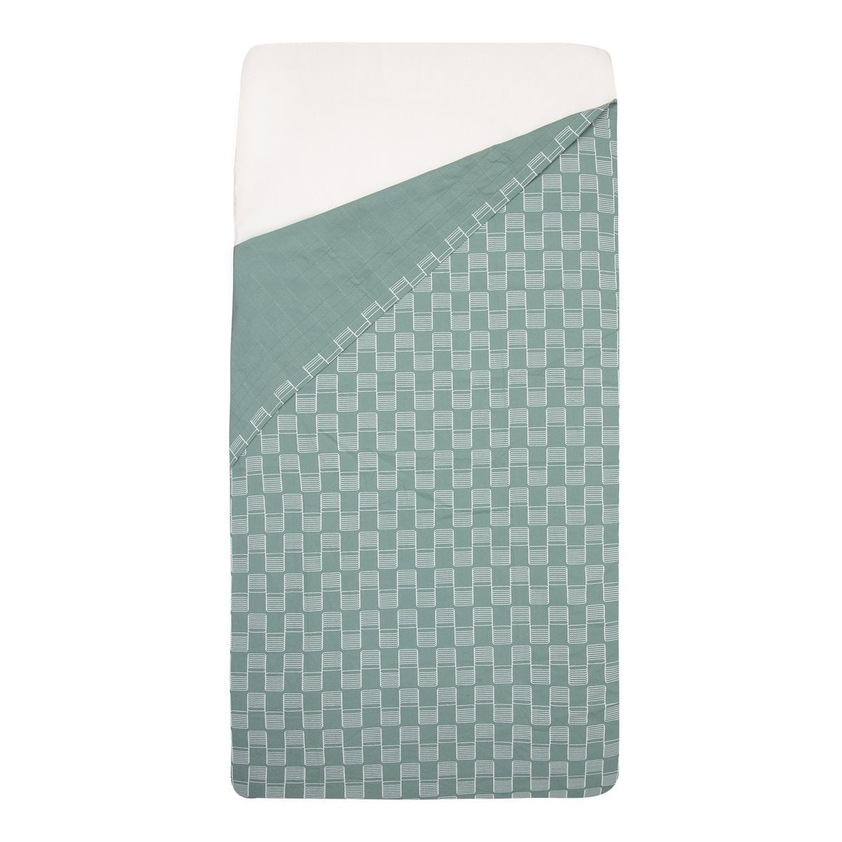 Witlof for Kids Tuck-inn laken wieg 40x80cm Sticky Stripes