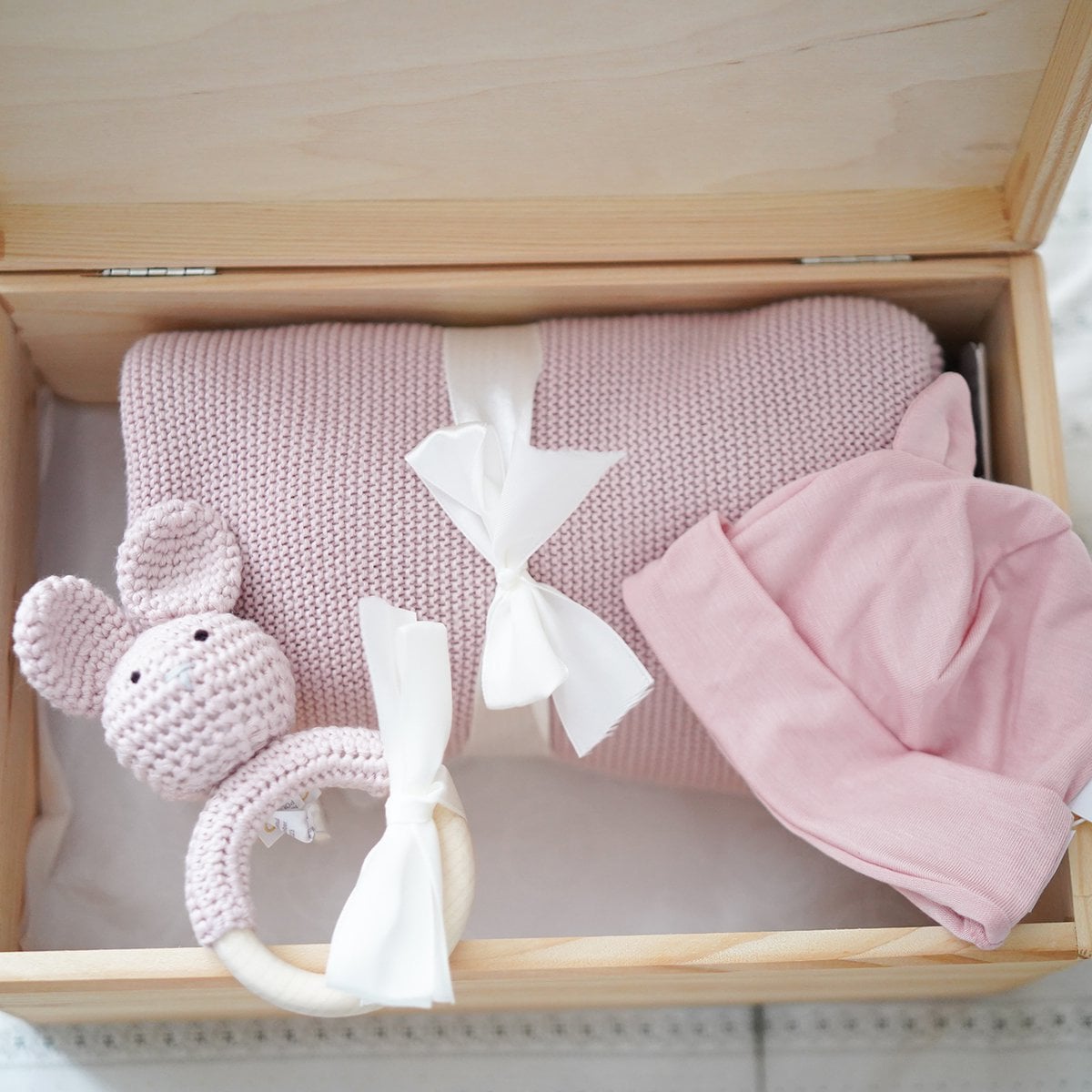 Maylily Babycadeauset - oudroze foto 3