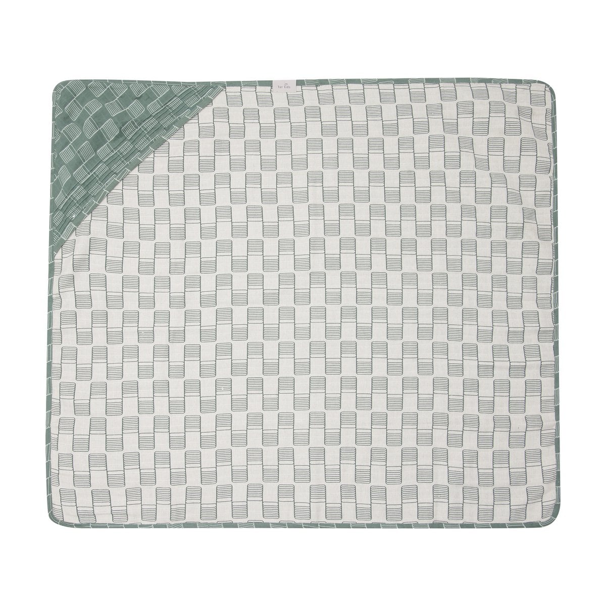 Witlof for Kids Tetra badcape Sticky Stripes foto 2