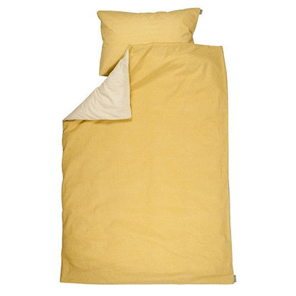 Plum Plum DEKBEDOVERTREK BED YELLOW METRICS