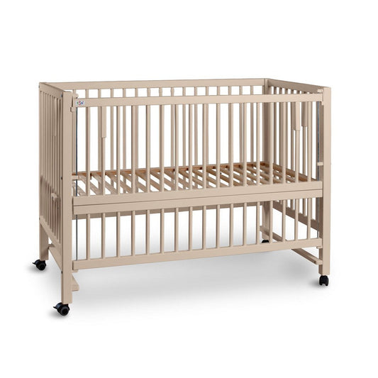 tiSsi XXL zijbed/ COT HAJO Beech Silk Beige 120x60 cm