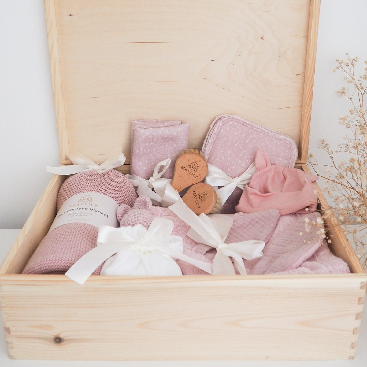 Maylily Babyuitzet XL Set - 10-delig - oudroze foto 4