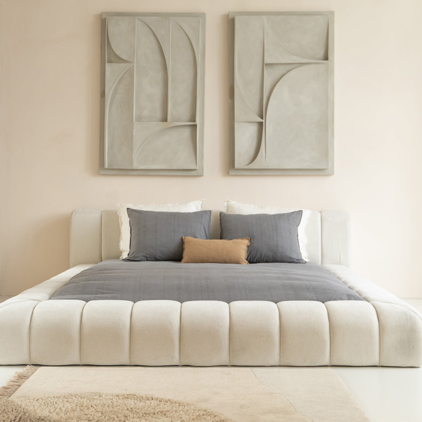 Adore Designbed Beige