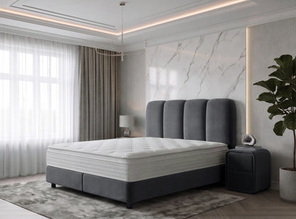 Opbergboxspring Pearl Antraciet