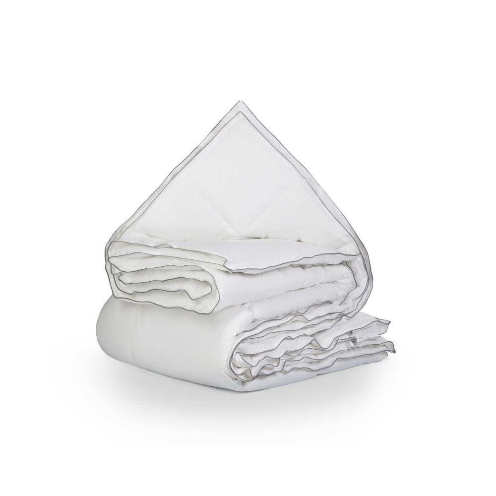 Percale Cotton Touch Dekbed Wit 4-Seizoenen