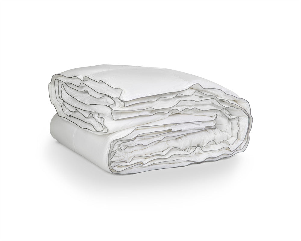 Percale Cotton Touch Dekbed Wit 4-Seizoenen