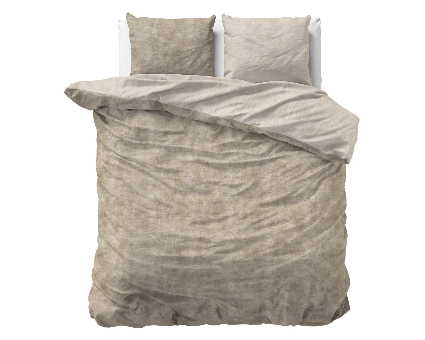 Flanel Washed Cotton Taupe