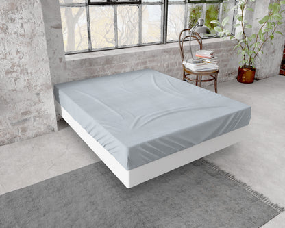 Flanel Premium Hoeslaken Grijs