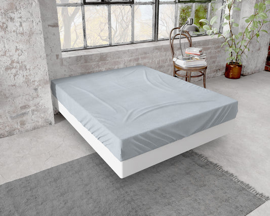 Flanel Premium Hoeslaken Grijs