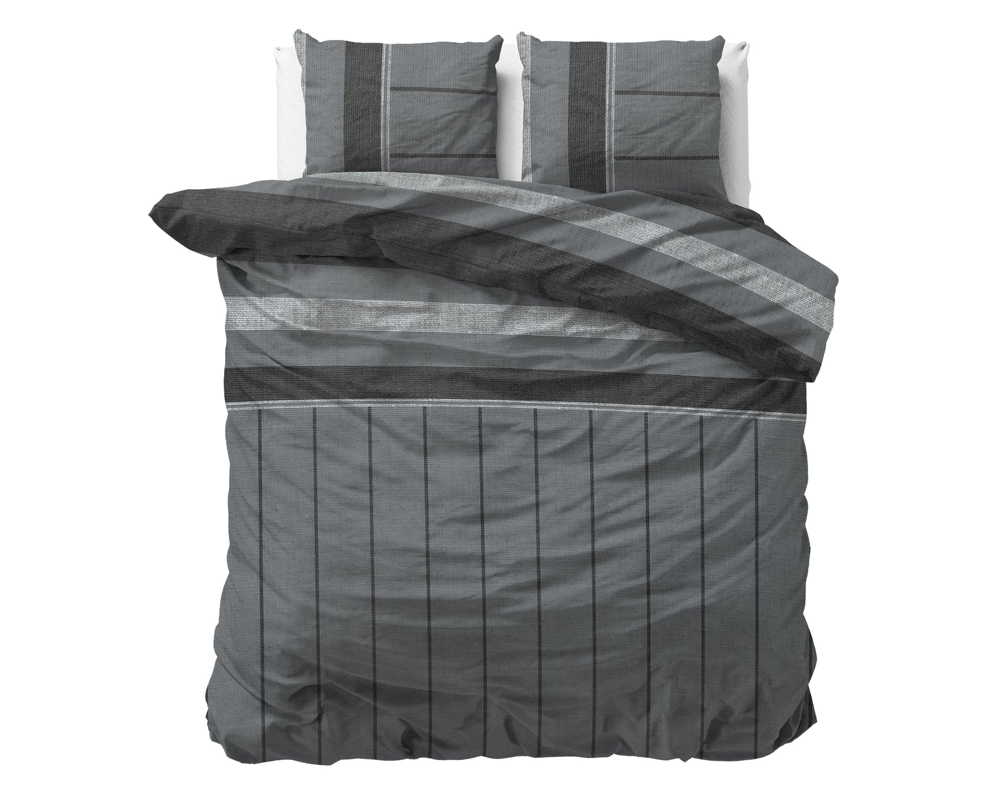 Flanel Kees Antraciet