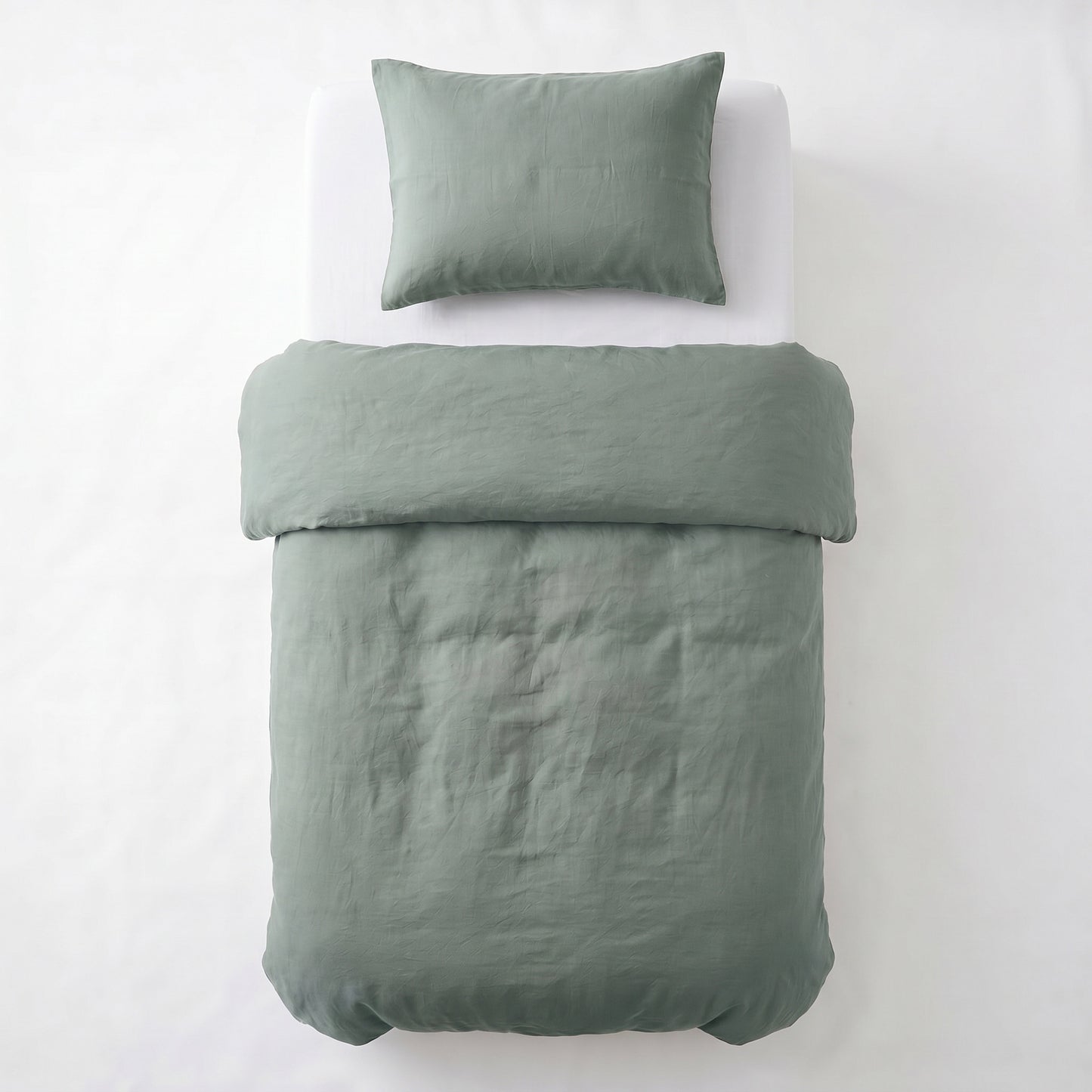 Stone Washed Groen