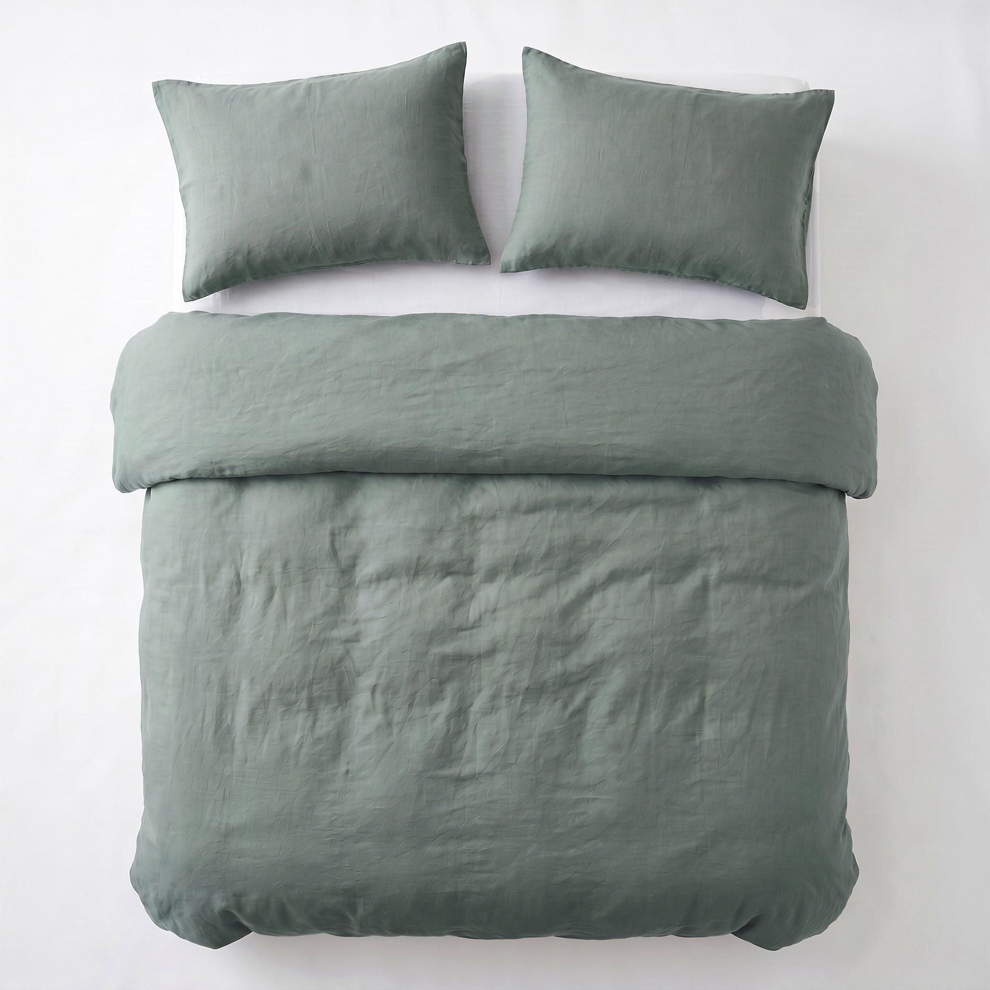 Stone Washed Groen