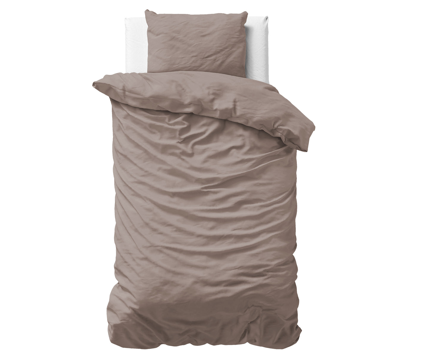 Uni Satijn Taupe