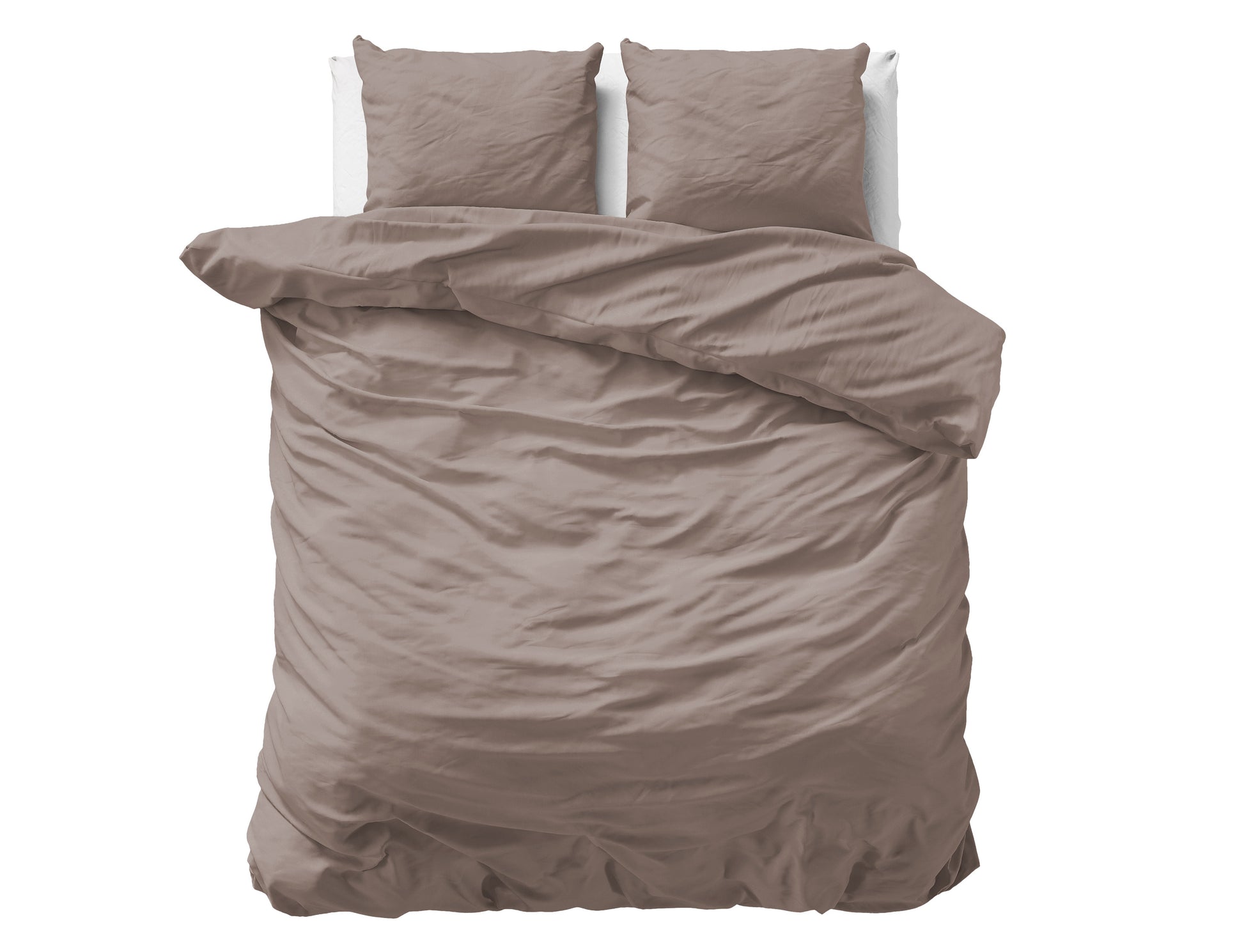 Uni Satijn Taupe