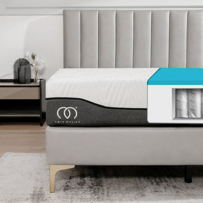 Twin Motion Hybrid Gel Pocketvering Matras