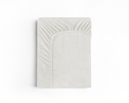 Velvet Hoeslaken Creme