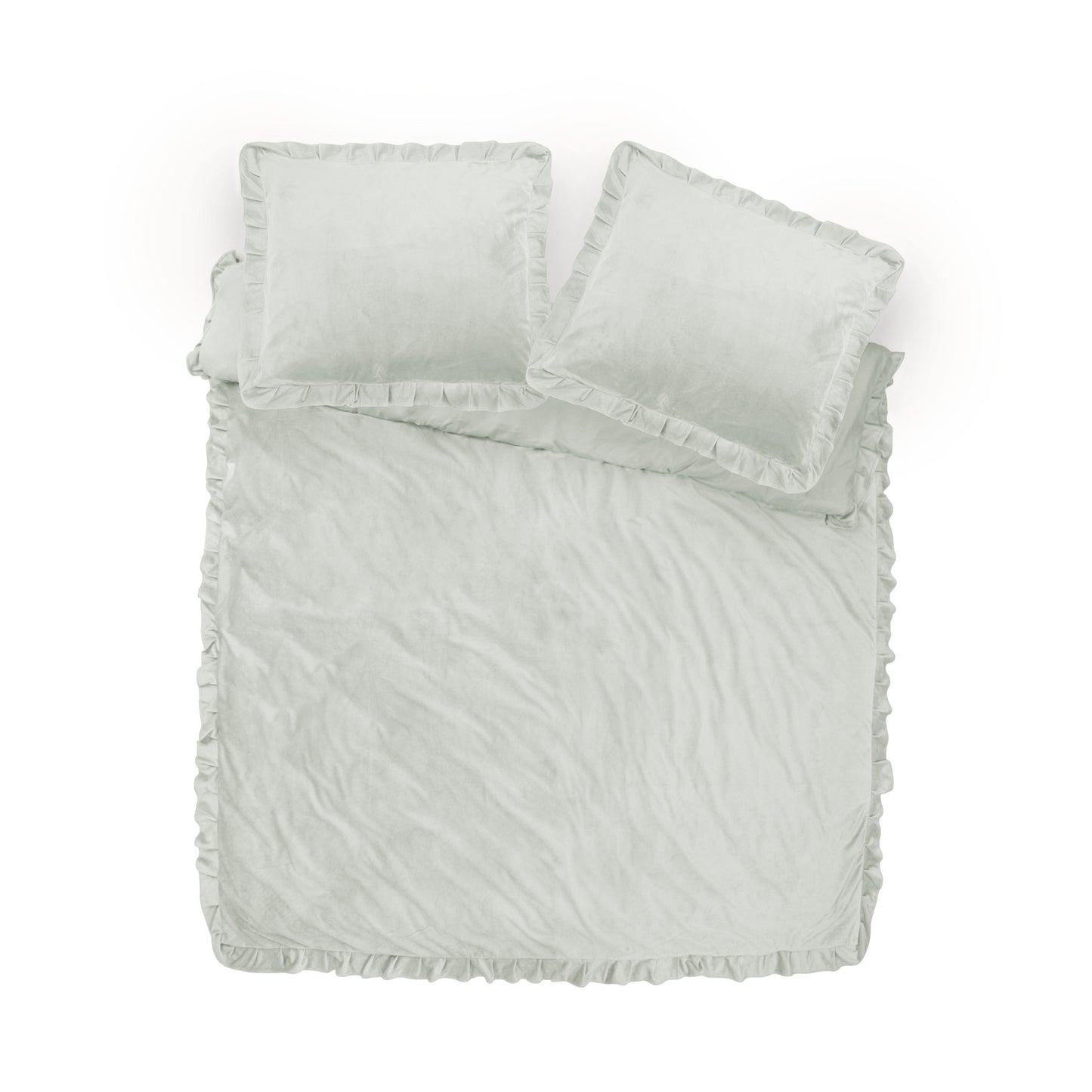 Velvet Ruffles Cappuccino Wit