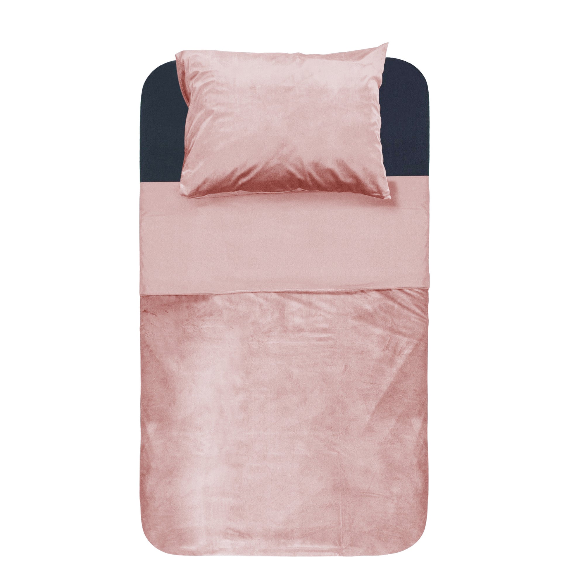 Velvet Piping Soft Pink