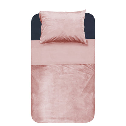 Velvet Piping Soft Pink
