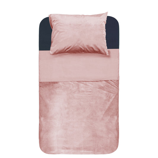 Velvet Piping Soft Pink