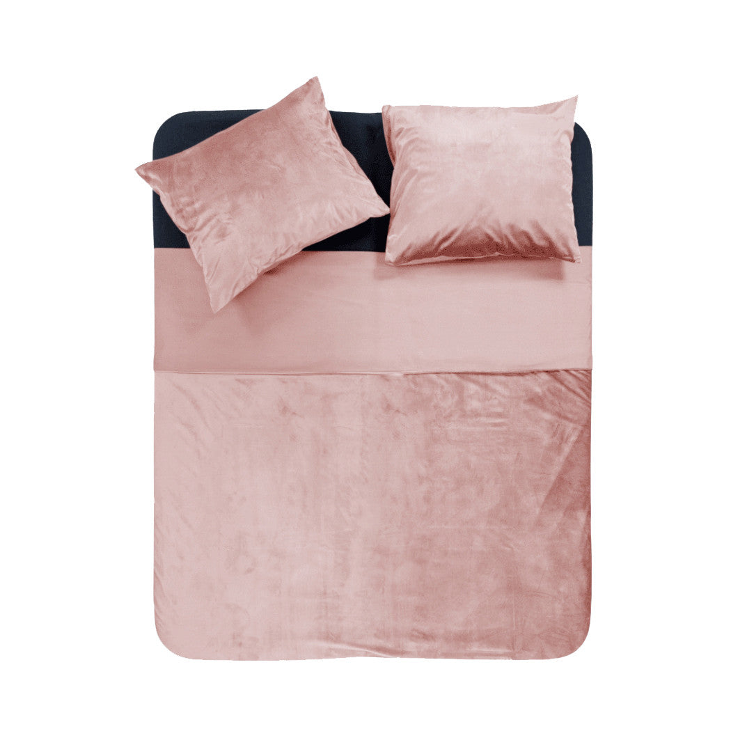 Velvet Piping Soft Pink