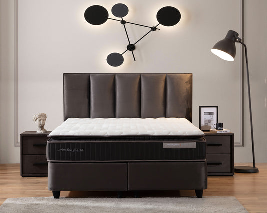 SKYBEDD ® Nachtkastje Birdybedd Antraciet