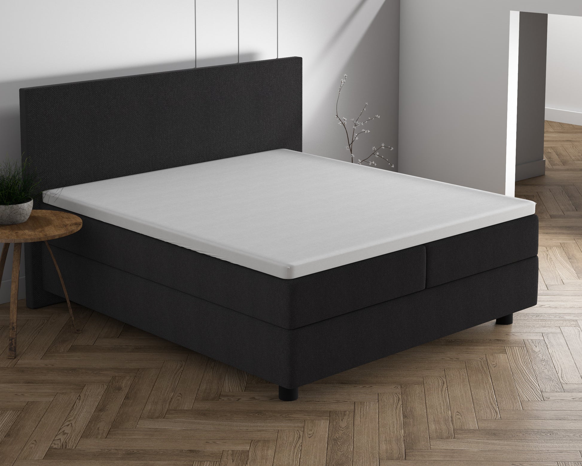 Dubbel Jersey 220 gr. Topper Hoeslaken Wit