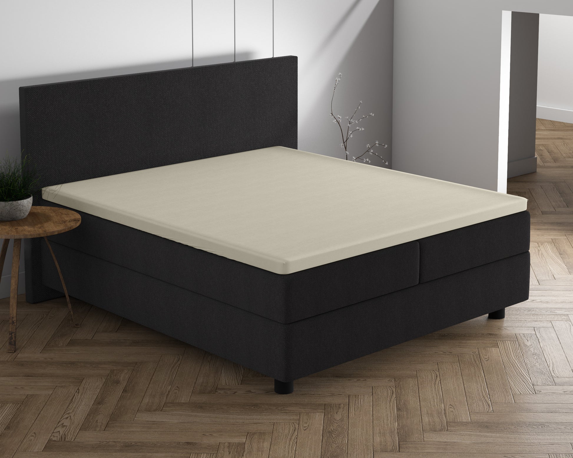Dubbel Jersey 220 gr. Topper Hoeslaken Creme