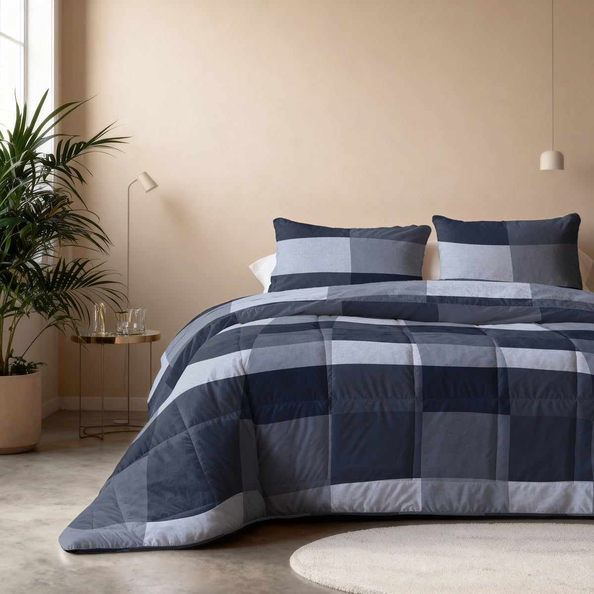 Sleeptime All-in one Lazy dekbed Anne Blauw Met Kussenslopen – afbeelding 6