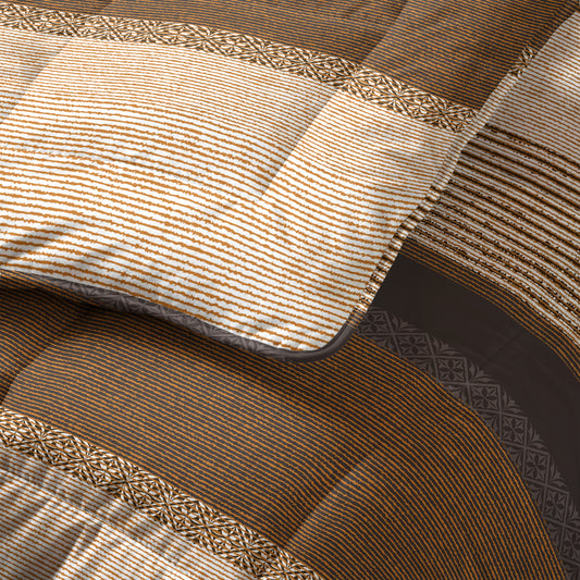 Sleeptime All-in one Lazy dekbed Marina Taupe Met Kussenslopen – afbeelding 5