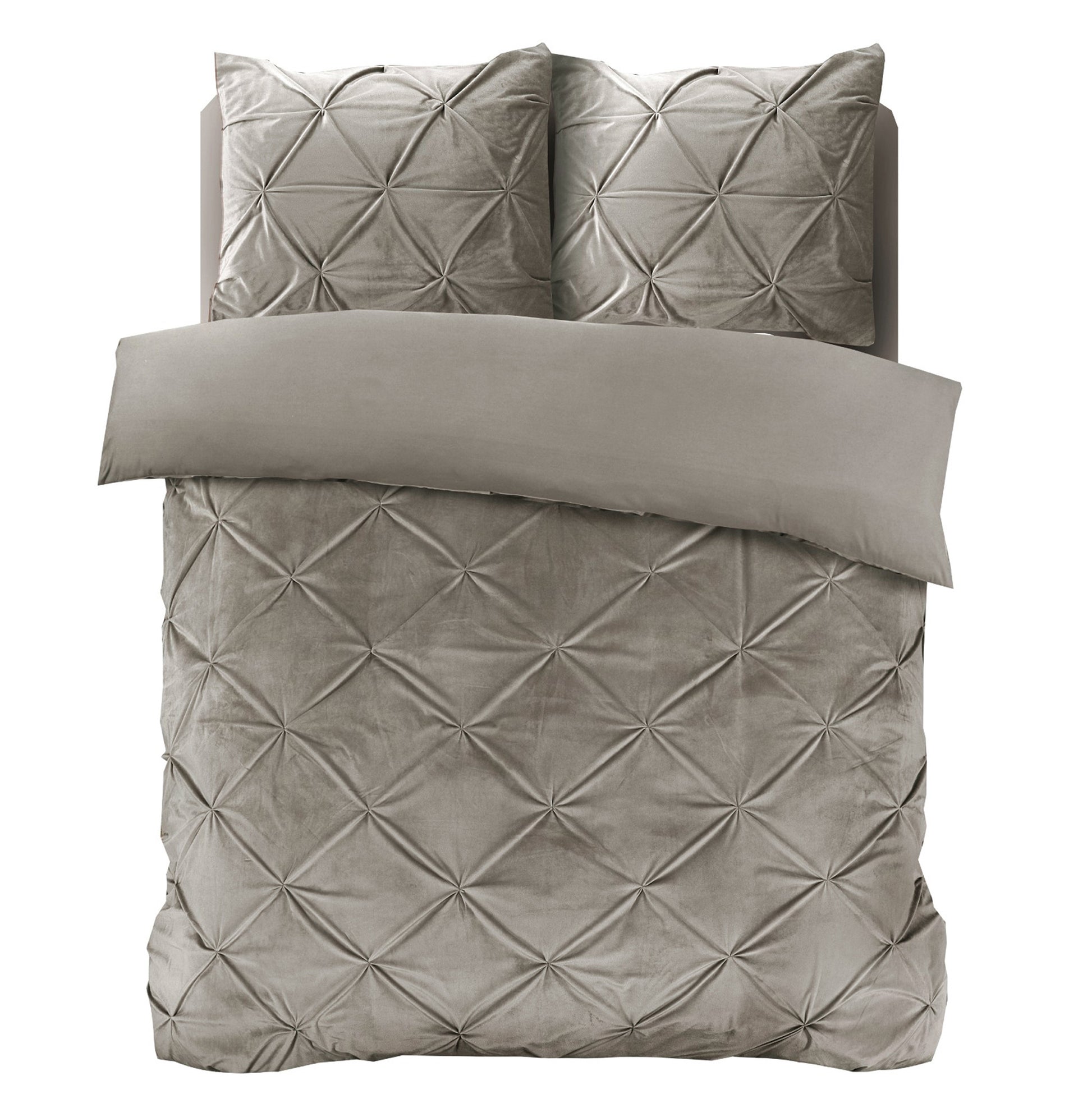 Velvet Pintuck Zand