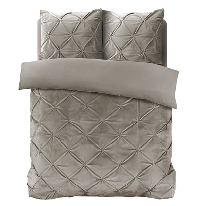 Velvet Pintuck Zand
