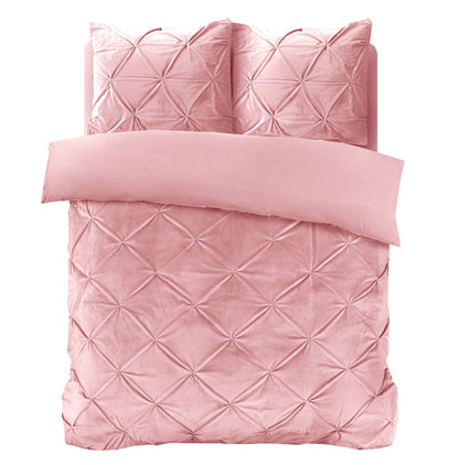 Velvet Pintuck Roze