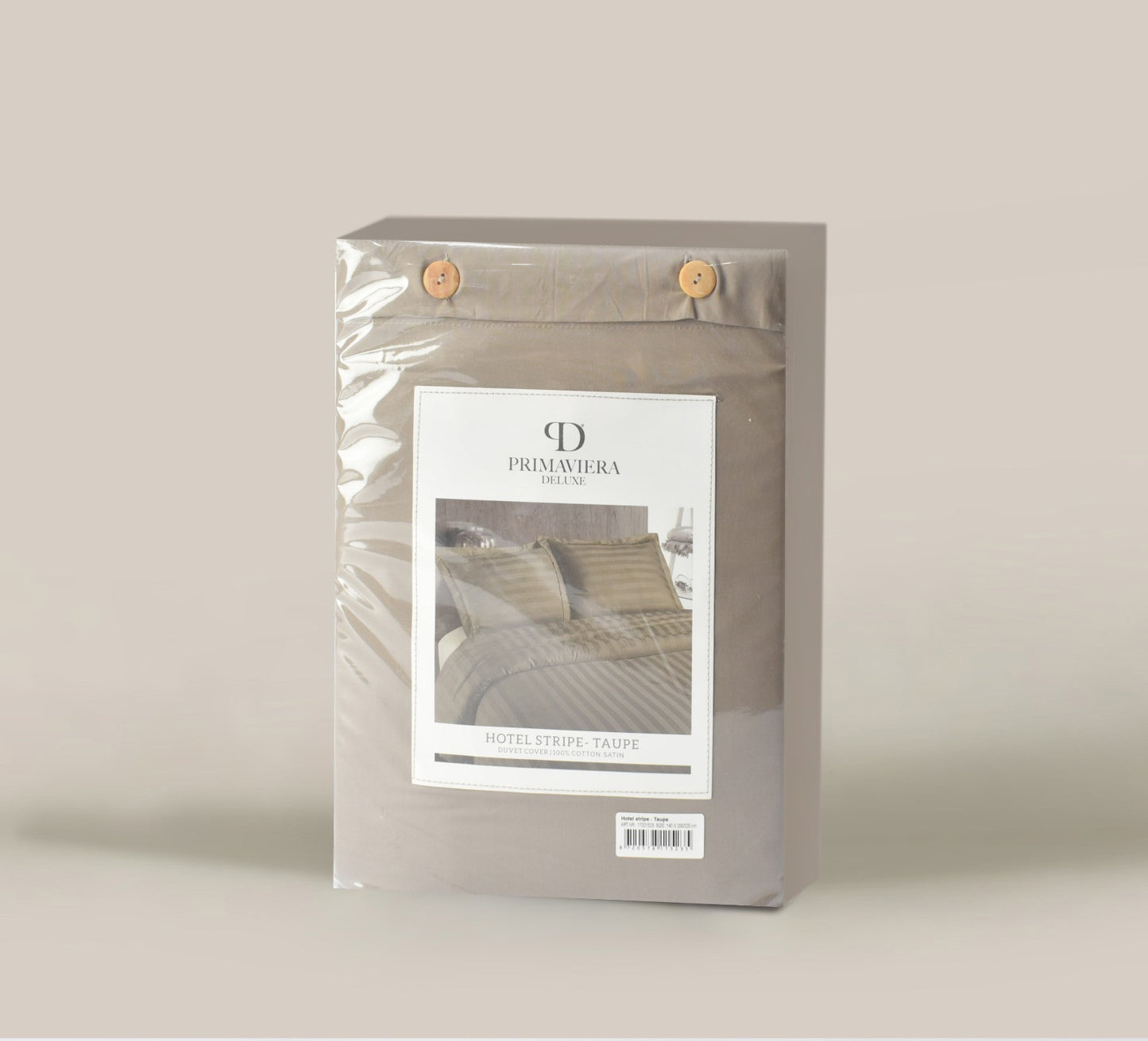 Hotel Stripe Taupe