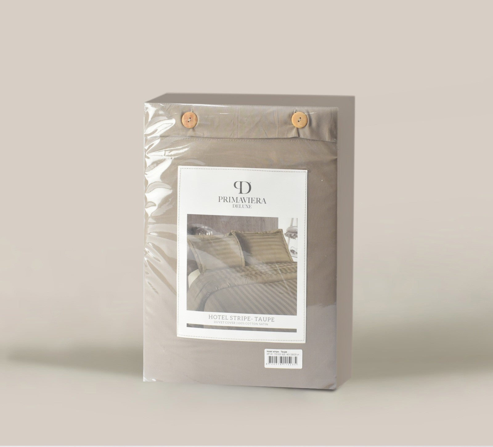 Hotel Stripe Taupe