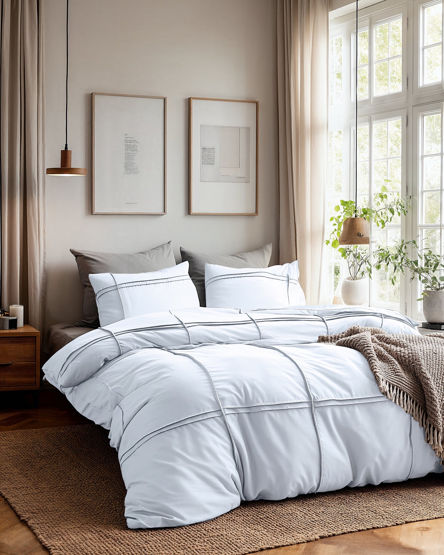Washed Tufted Wit