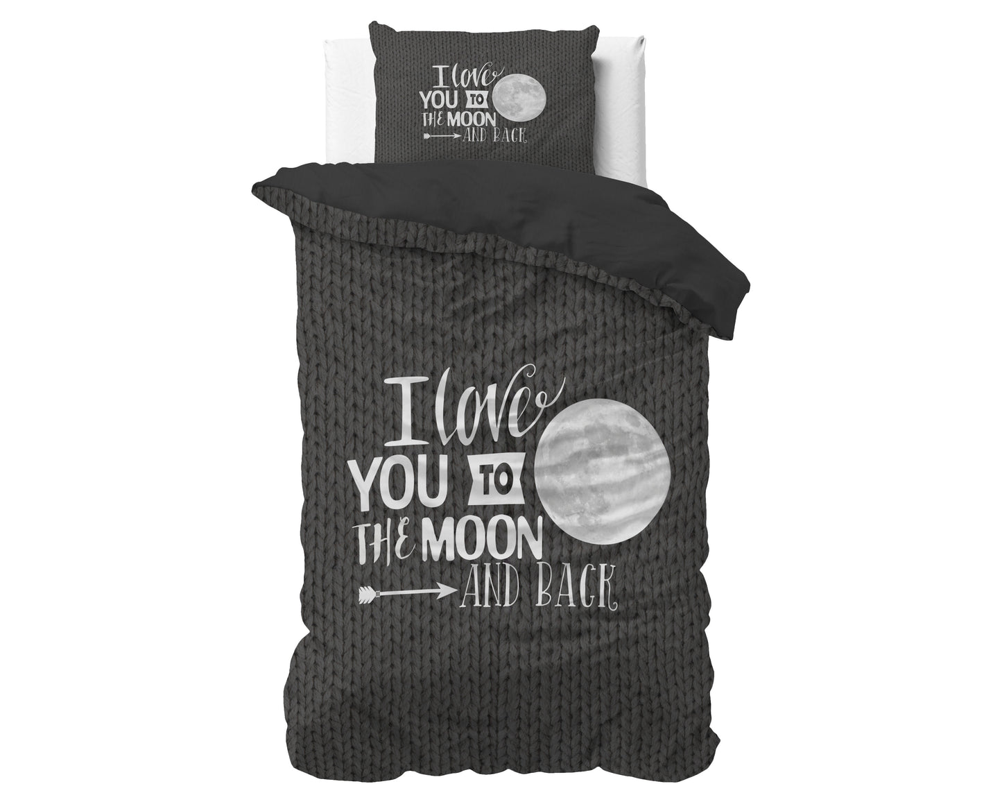 Moon and Back Antraciet