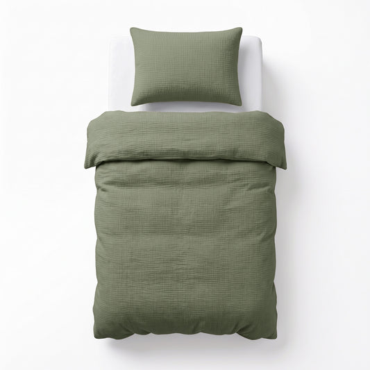 Mousseline Mossy Groen