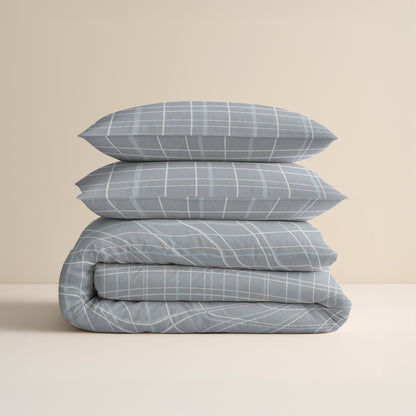 Flanel Seva Blauw