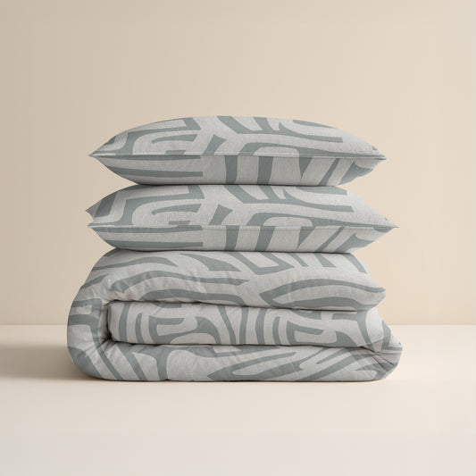 Flanel Danis Groen/Grijs