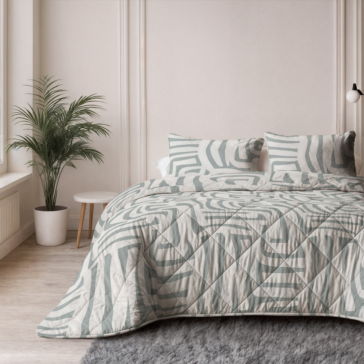 Sleeptime Eran Lazy Dekbed Groen Met Kussenslopen – afbeelding 5