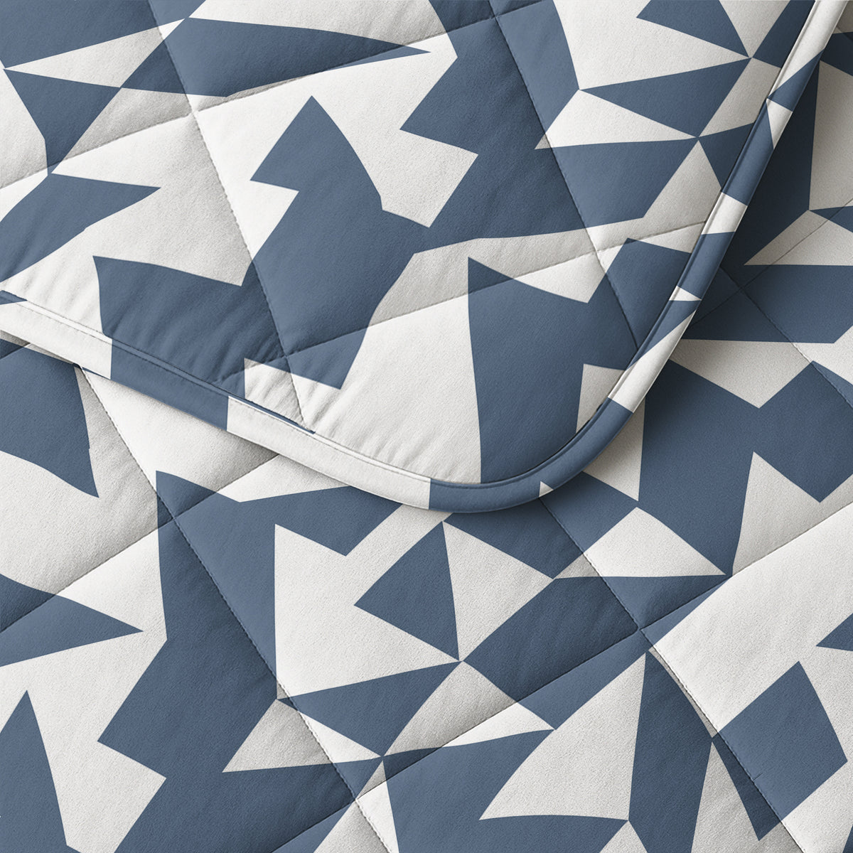 Sleeptime Mado Lazy Dekbed Blauw Met Kussenslopen – afbeelding 6