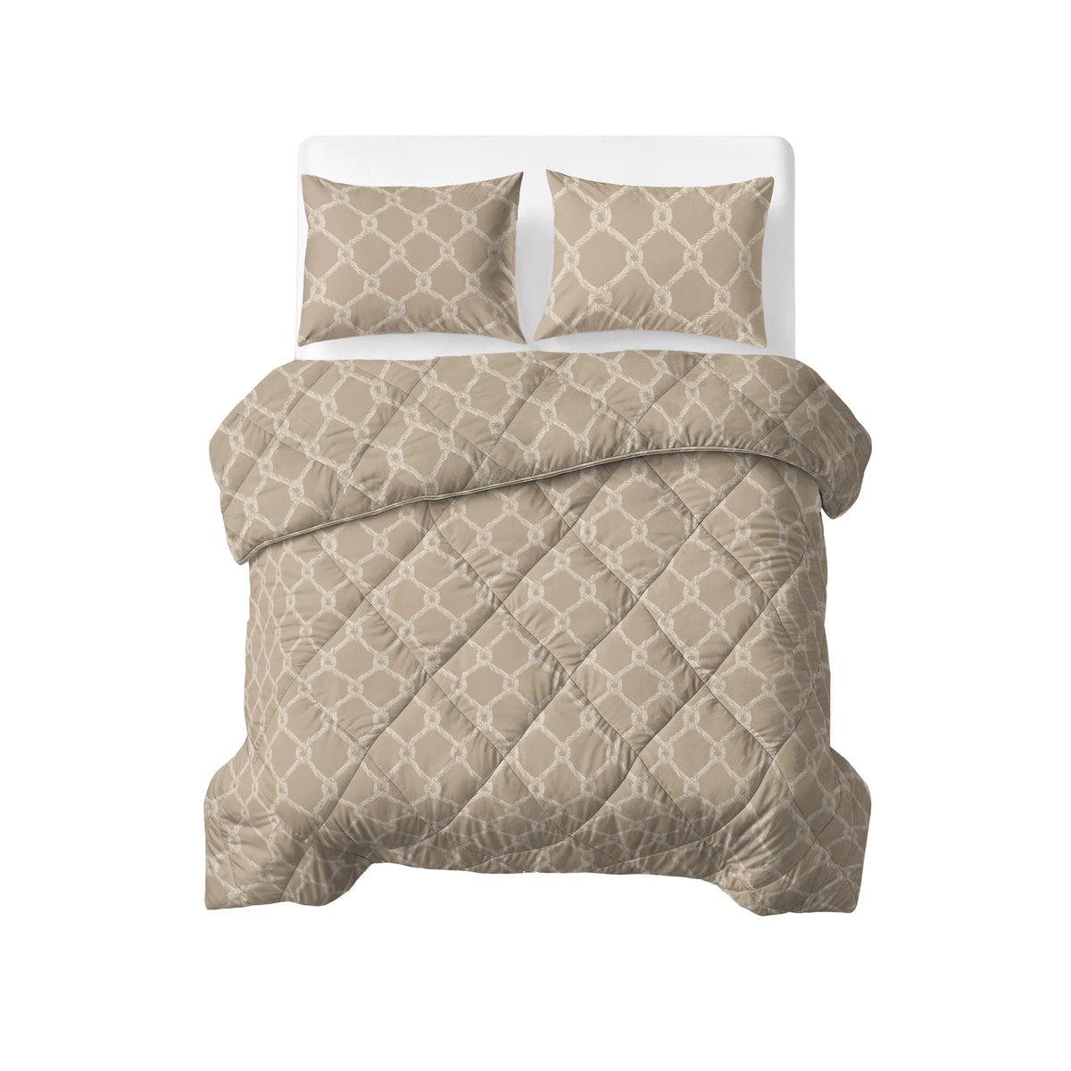 Sleeptime Venzo Lazy Dekbed Zand Met Kussenslopen