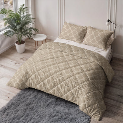 Sleeptime Venzo Lazy Dekbed Zand Met Kussenslopen