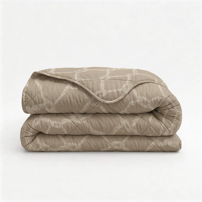 Sleeptime Venzo Lazy Dekbed Zand Met Kussenslopen