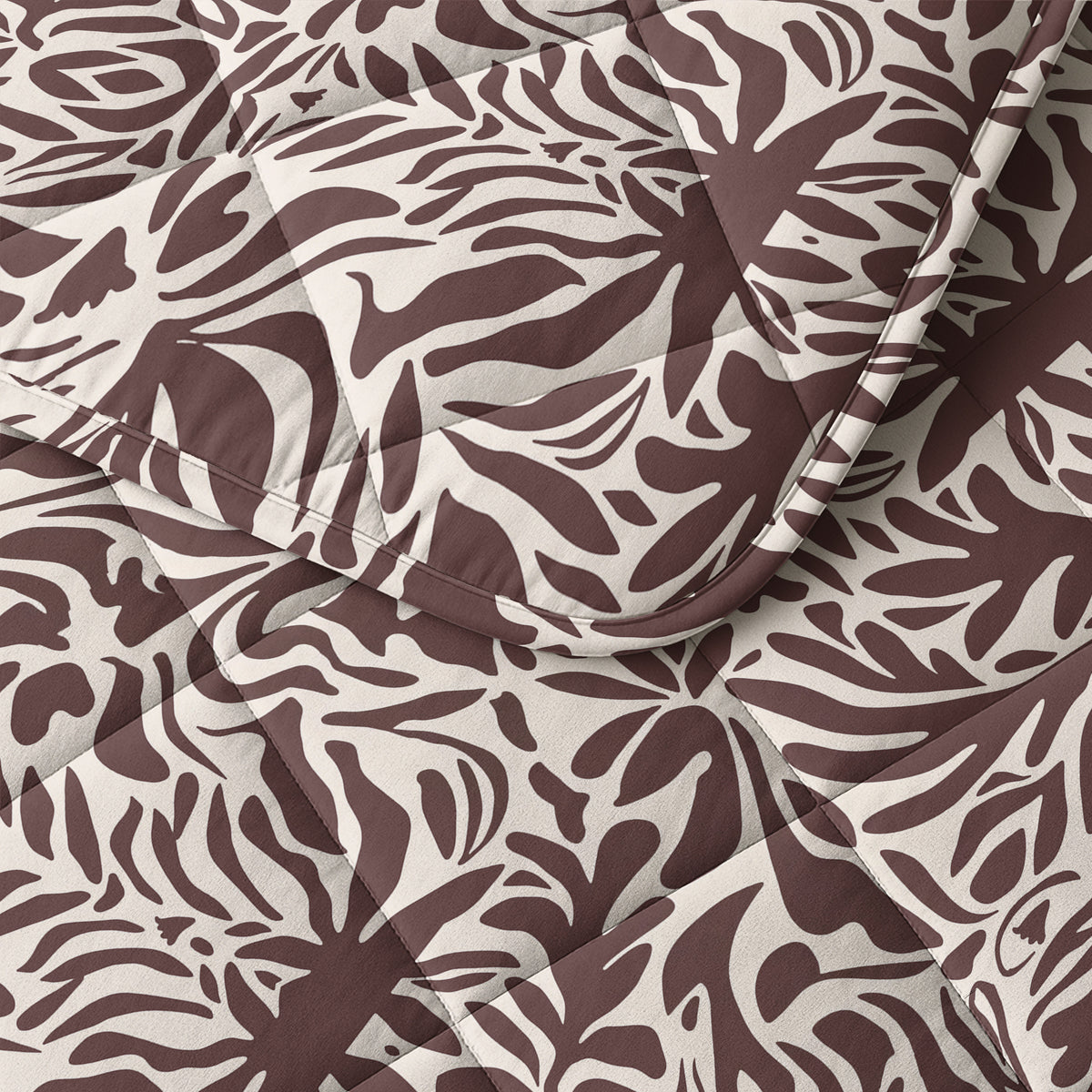 Sleeptime Denzo Lazy Dekbed Rood/Bruin Met Kussenslopen – afbeelding 6