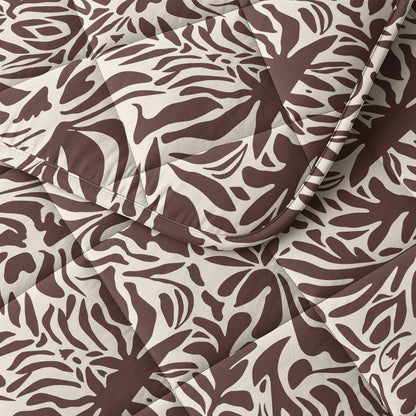 Sleeptime Denzo Lazy Dekbed Rood/Bruin Met Kussenslopen – afbeelding 6